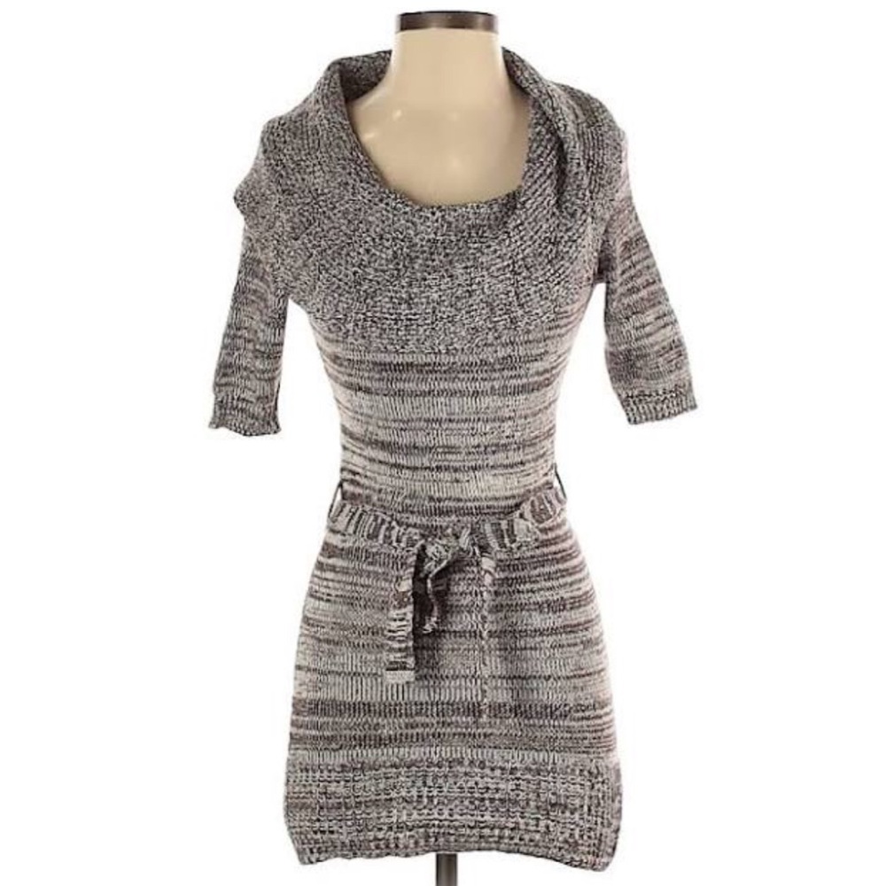 Super Soft Cowl Neck Sweater Dress